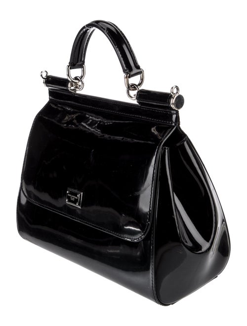 Dolce & Gabbana Leather Top Handle Bag