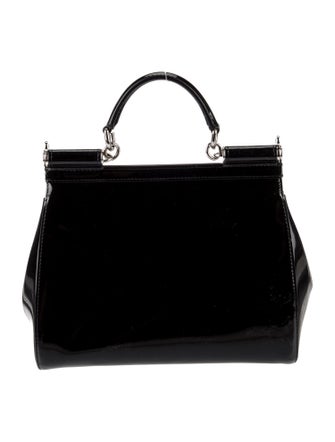 Dolce & Gabbana Leather Top Handle Bag