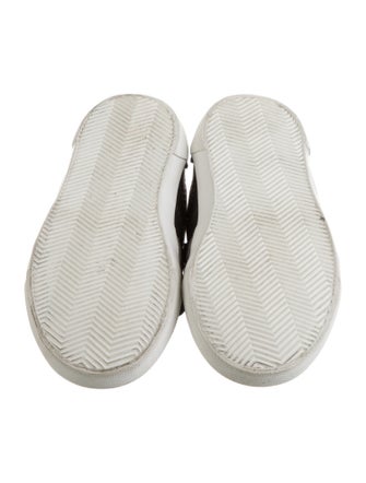 Dolce & Gabbana Kids' Leather Low Top Sneakers