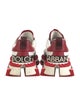 Dolce & Gabbana Leather Printed Sneakers