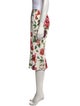 Dolce & Gabbana Floral Print Knee-Length Skirt