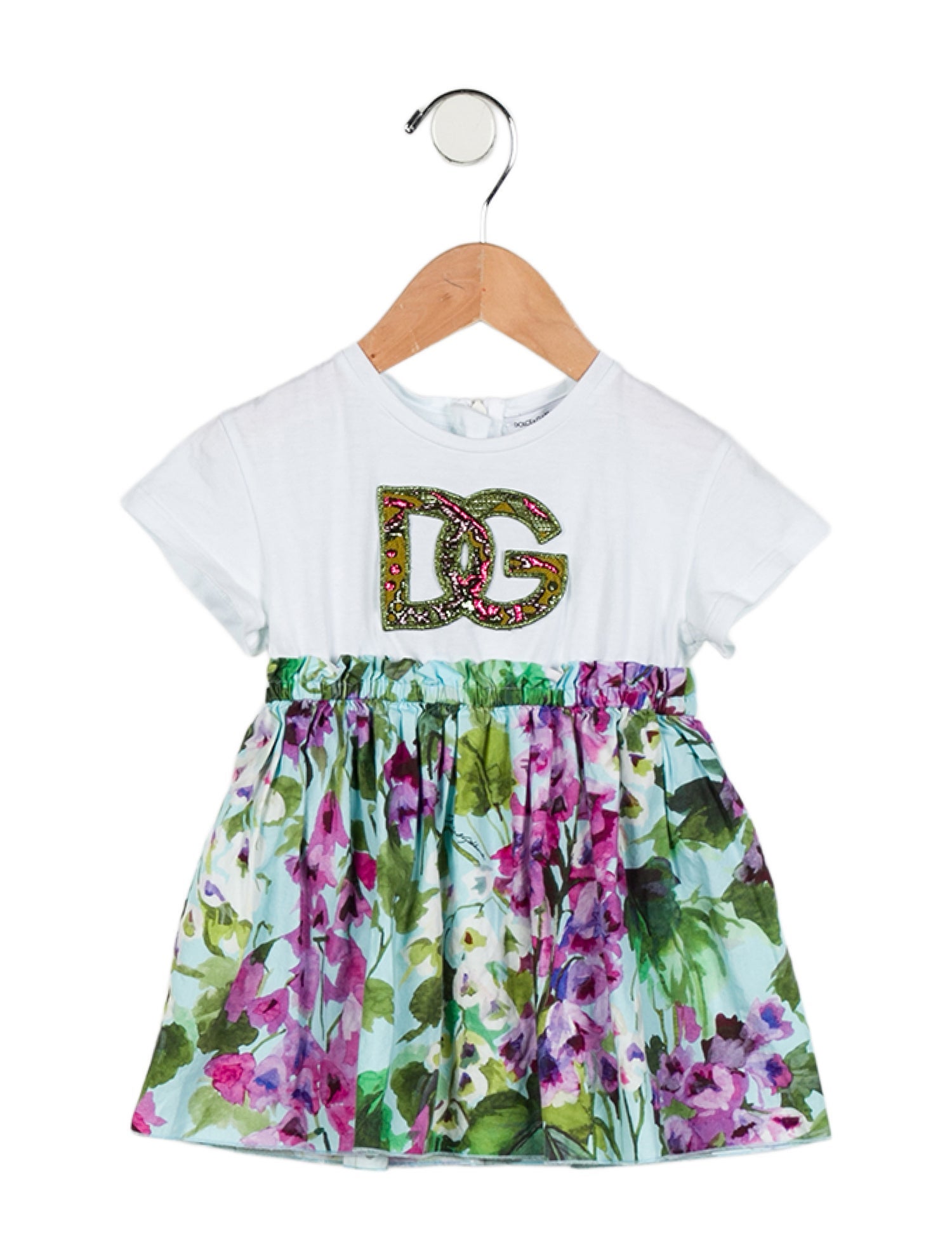 Dolce & Gabbana Infant Girls' Short Sleeve Dress