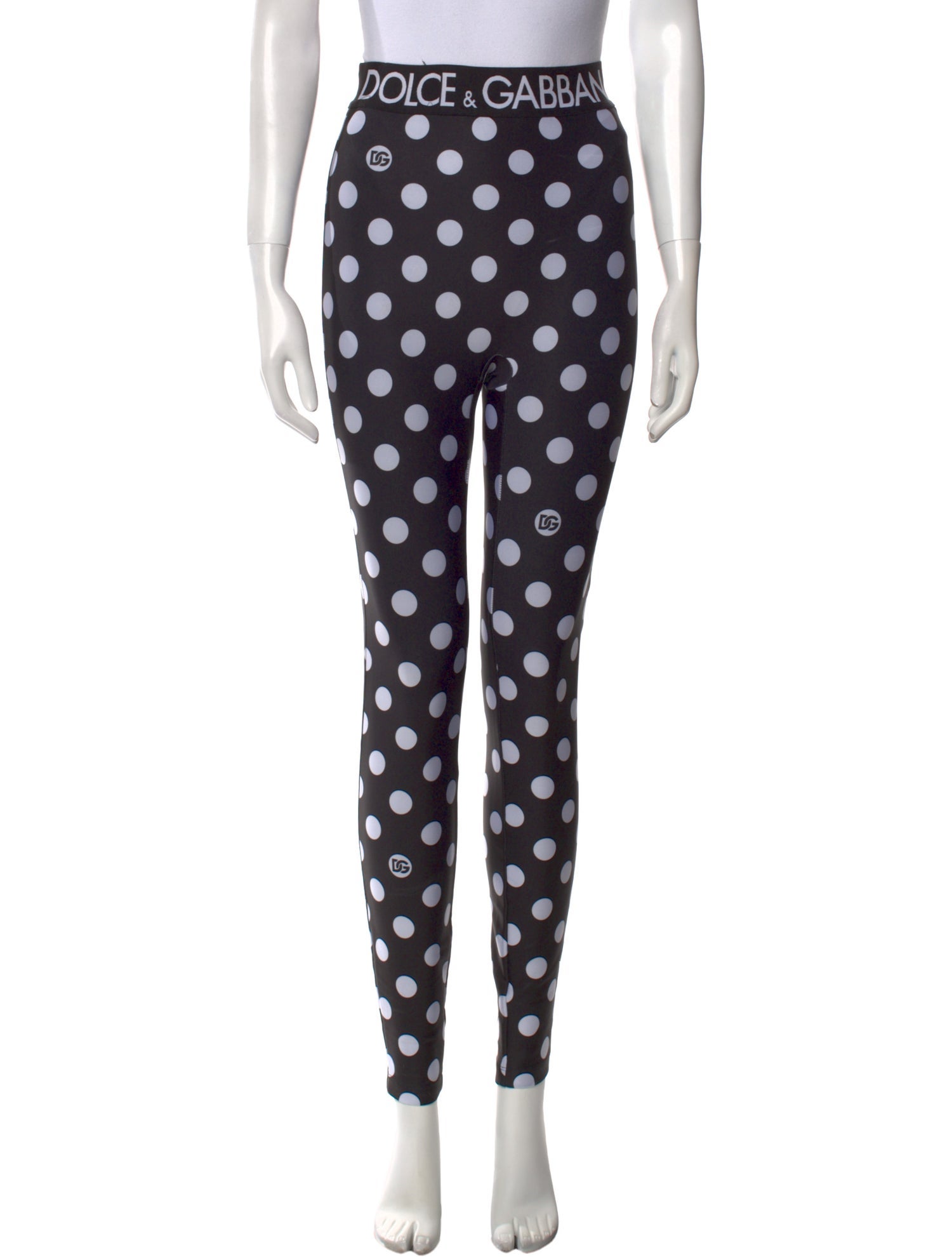 Dolce & Gabbana Nylon Skinny Leg Pants