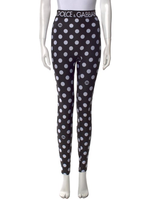 Dolce & Gabbana Nylon Skinny Leg Pants