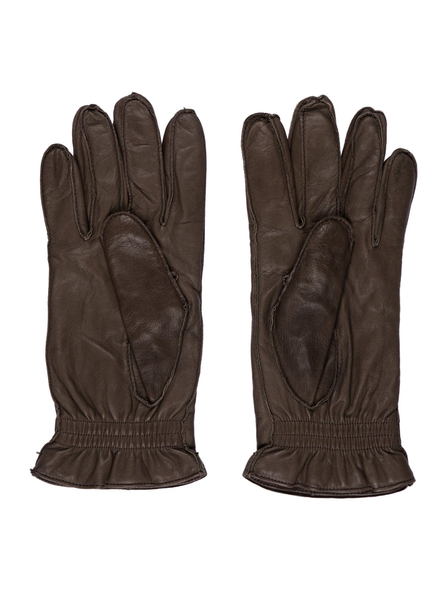Dolce & Gabbana Leather Gloves Size 8.5