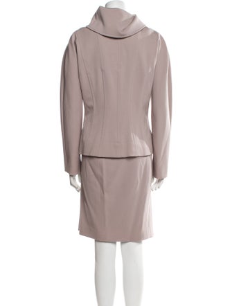 Dolce & Gabbana Virgin Wool Skirt Set