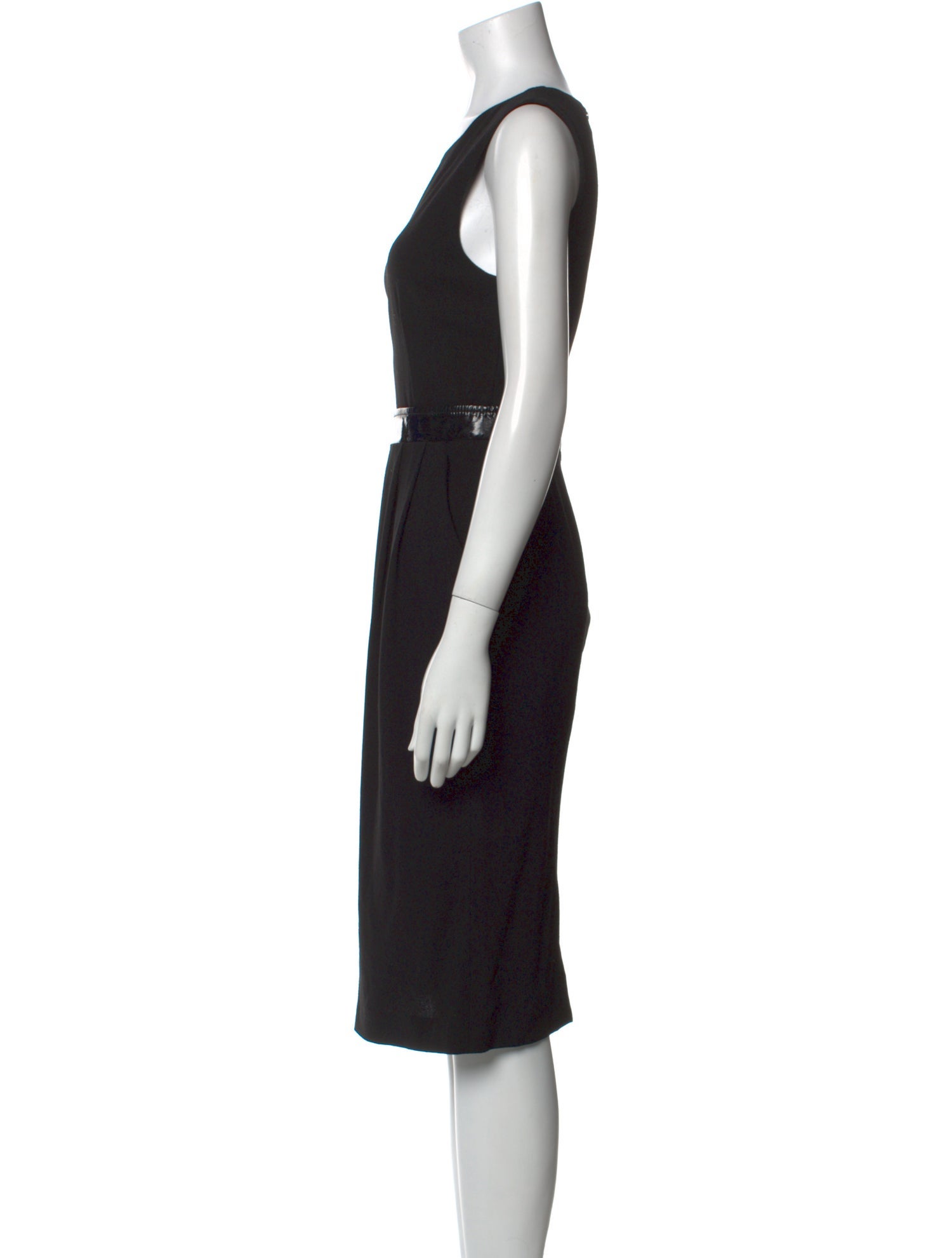 D&G Virgin Wool Knee-Length Dress