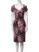 Dolce & Gabbana Floral Print Knee-Length Dress