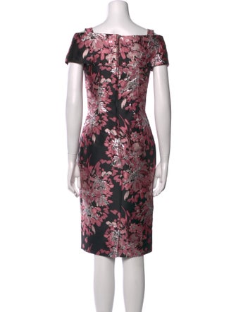 Dolce & Gabbana Floral Print Knee-Length Dress
