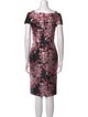 Dolce & Gabbana Floral Print Knee-Length Dress