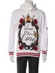 Dolce & Gabbana Graphic Print Crew Neck Hoodie