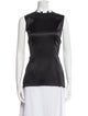Dolce & Gabbana Silk Bateau Neckline Top