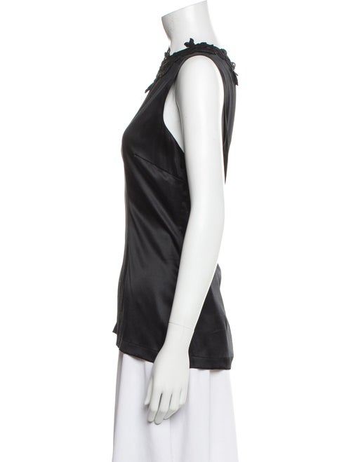 Dolce & Gabbana Silk Bateau Neckline Top