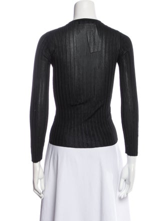 Dolce & Gabbana Crew Neck Long Sleeve Top