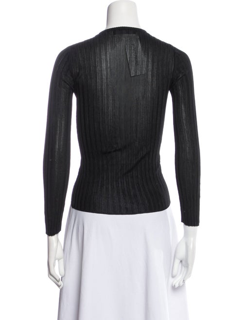 Dolce & Gabbana Crew Neck Long Sleeve Top