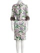 Dolce & Gabbana Silk Floral Print Skirt Set