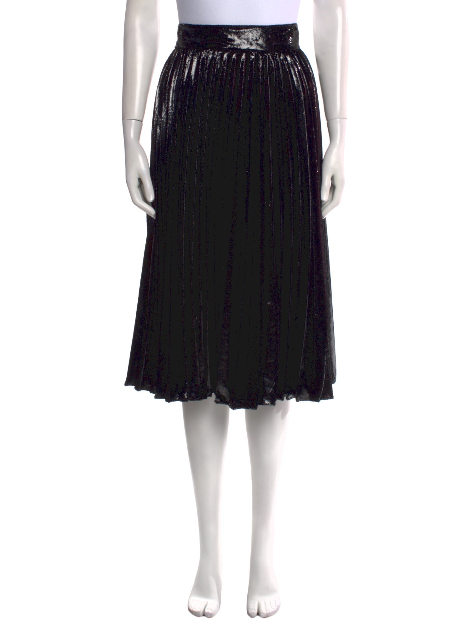 Dolce & Gabbana Pleated Accents Knee-Length Skirt