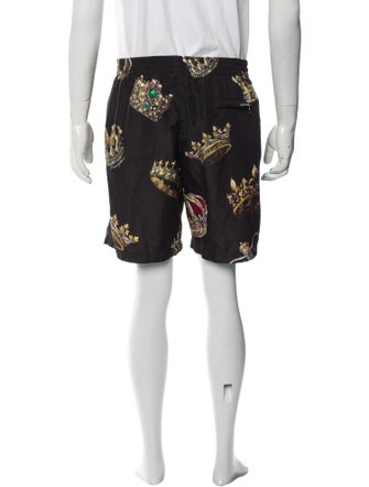 Dolce & Gabbana Printed Swim Trunks