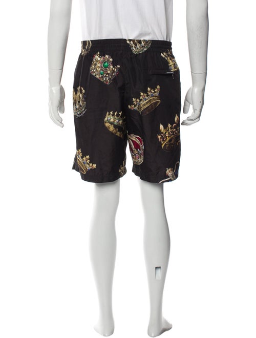 Dolce & Gabbana Printed Swim Trunks