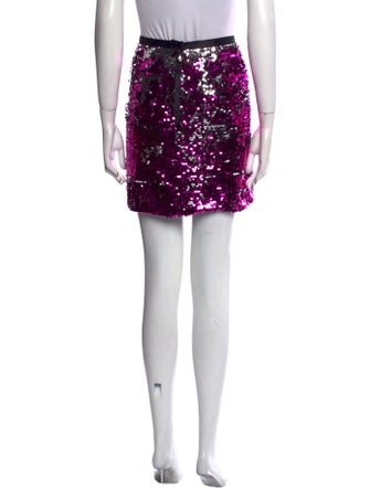 Dolce & Gabbana Sequin Mini Skirt