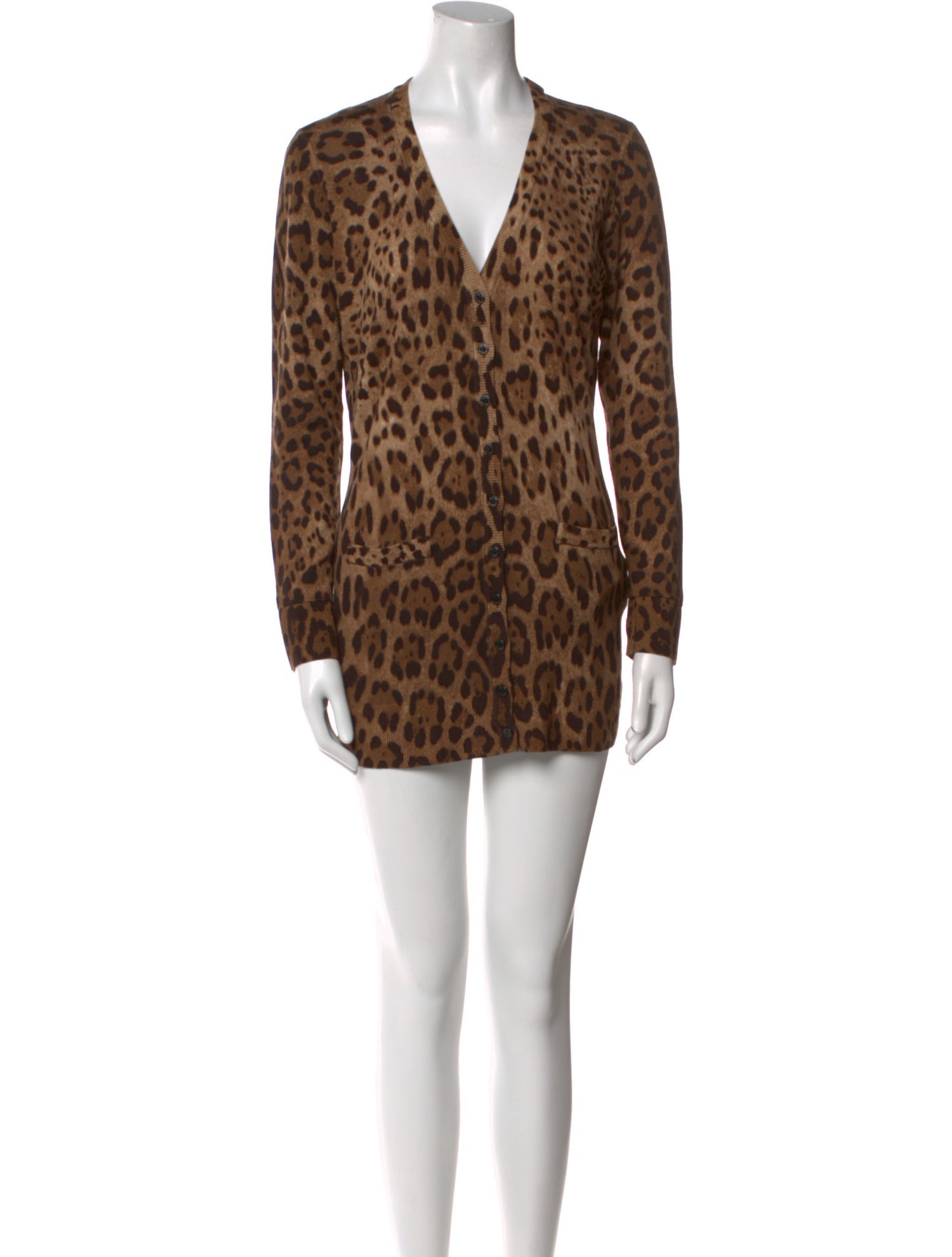 Dolce & Gabbana Virgin Wool Mini Dress