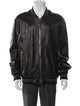 Dolce & Gabbana Lamb Leather Bomber Jacket