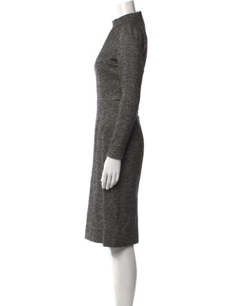 Dolce & Gabbana Virgin Wool Knee-Length Dress