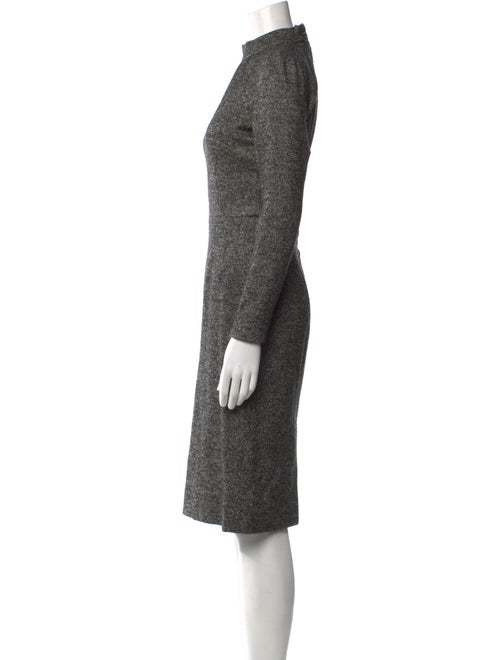 Dolce & Gabbana Virgin Wool Knee-Length Dress