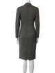 Dolce & Gabbana Virgin Wool Knee-Length Dress