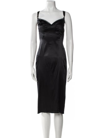 D&G Silk Knee-Length Dress