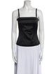 D&G Square Neckline Sleeveless Crop Top