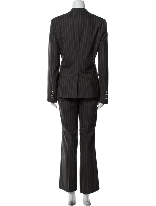 Dolce & Gabbana Virgin Wool Striped Pantsuit