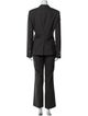 Dolce & Gabbana Virgin Wool Striped Pantsuit
