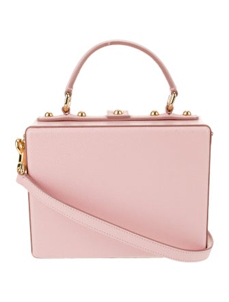 Dolce & Gabbana Leather Family Box Bag Small