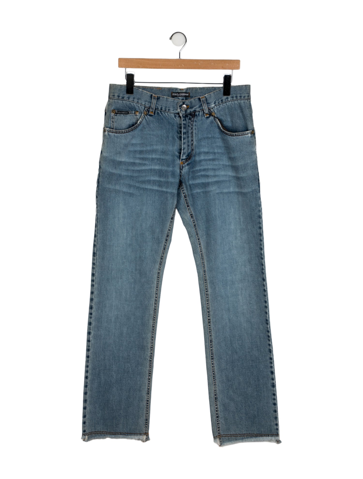 Dolce & Gabbana Straight-Leg Jeans