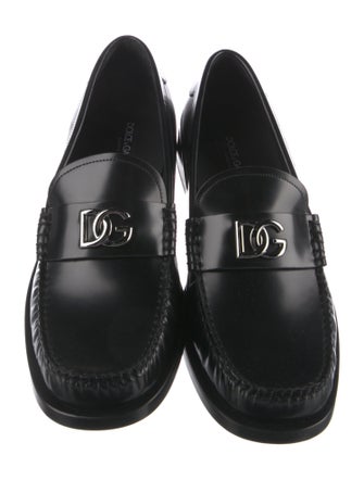 Dolce & Gabbana Patent Leather Dress Loafers