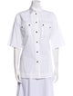 Dolce & Gabbana Short Sleeve Button-Up Top
