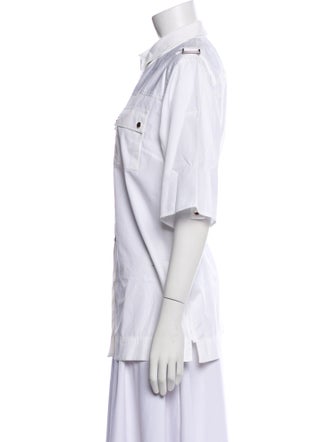 Dolce & Gabbana Short Sleeve Button-Up Top