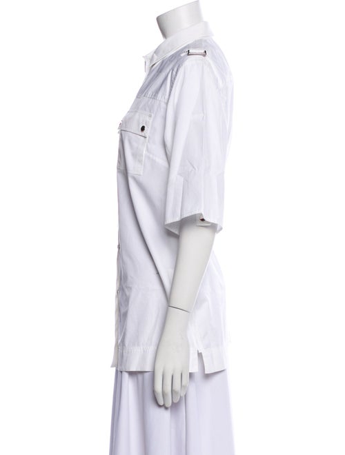 Dolce & Gabbana Short Sleeve Button-Up Top