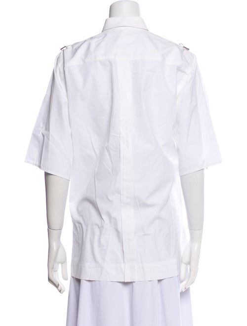 Dolce & Gabbana Short Sleeve Button-Up Top