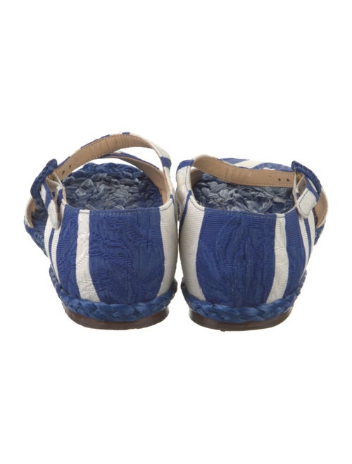 Dolce & Gabbana Canvas Printed Sandals