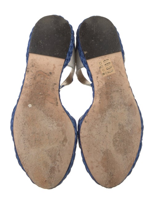 Dolce & Gabbana Canvas Printed Sandals