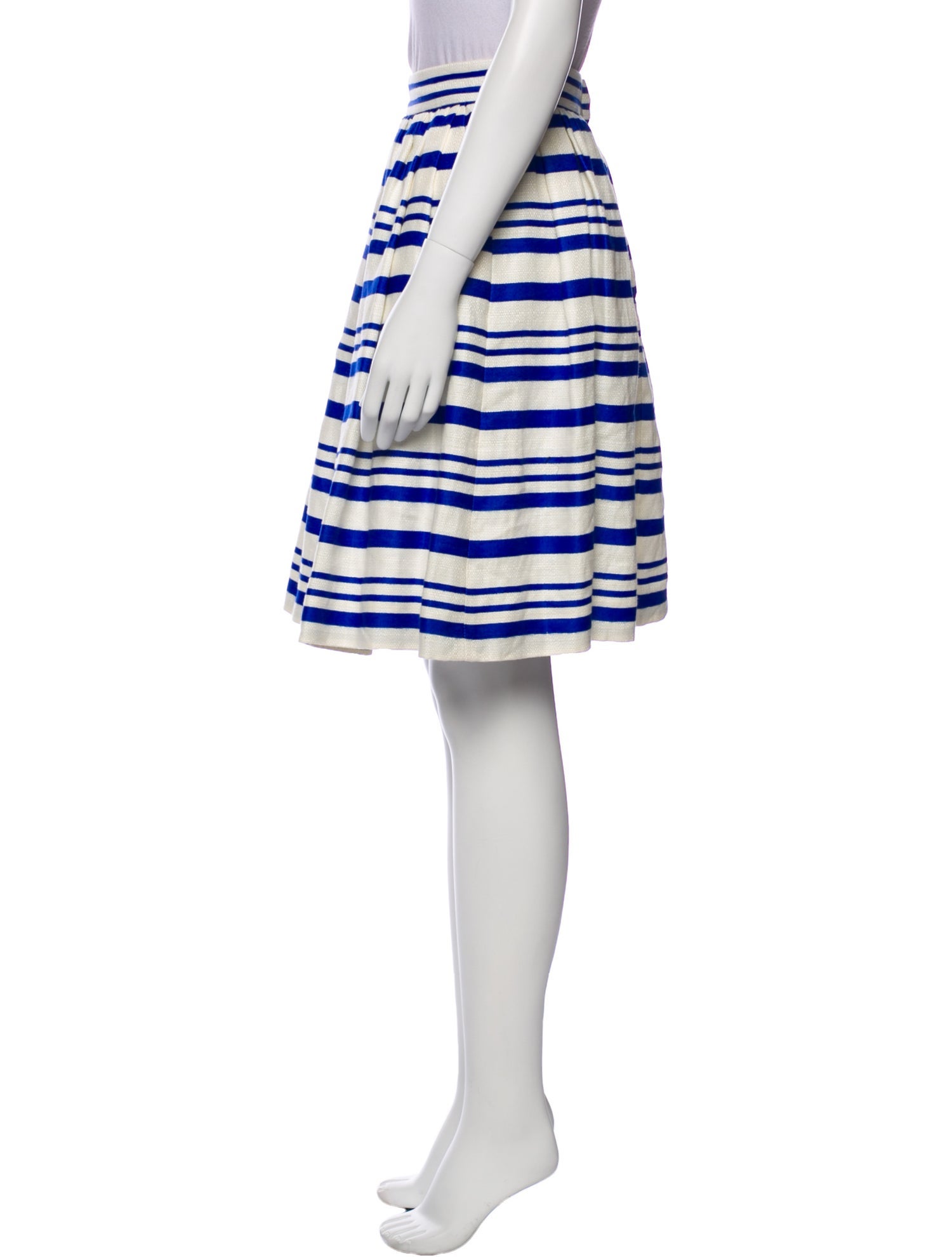 Dolce & Gabbana Linen Knee-Length Skirt