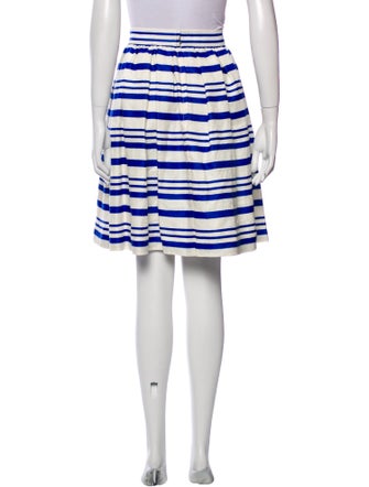 Dolce & Gabbana Linen Knee-Length Skirt