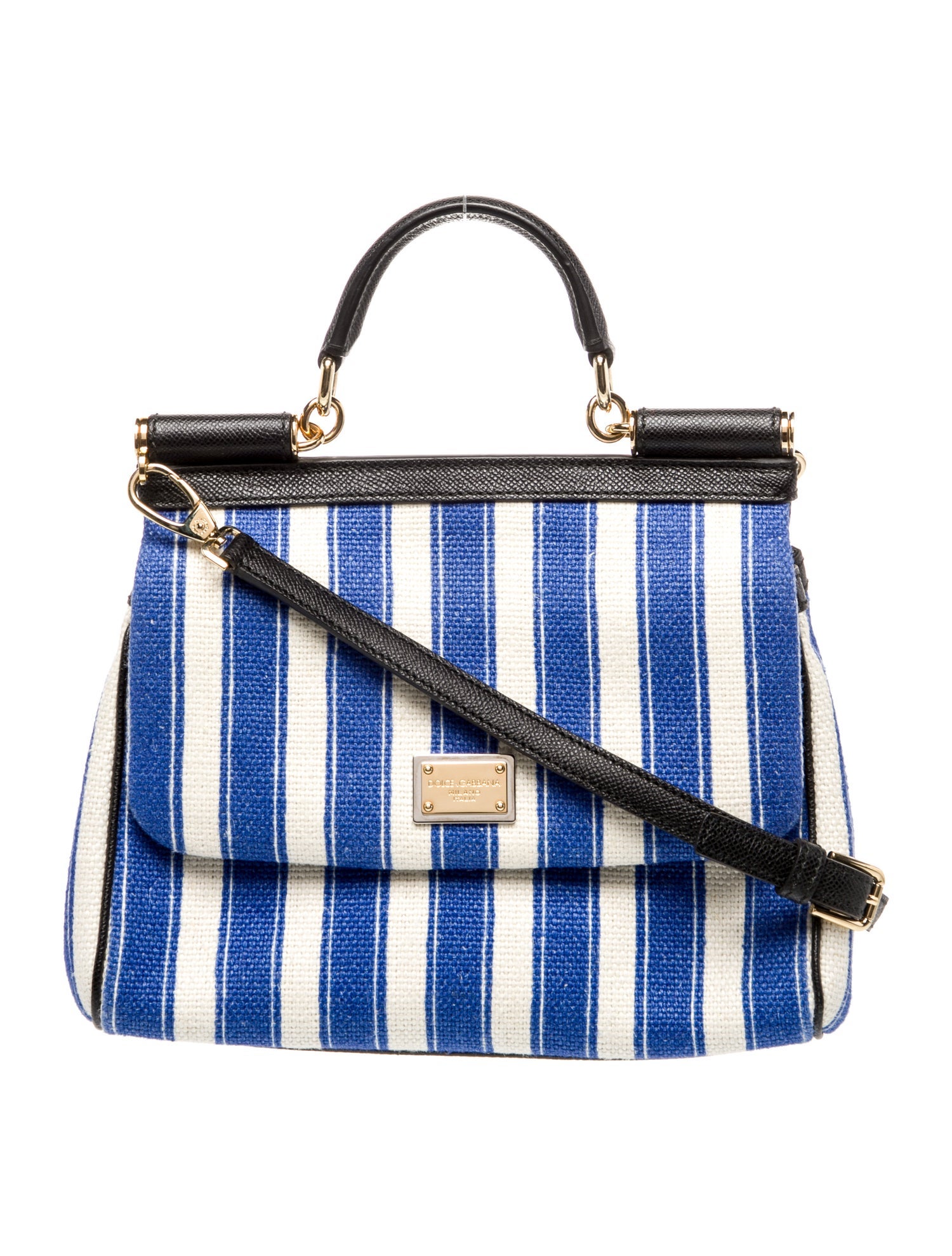 Dolce & Gabbana Canvas Sicily Bag Medium