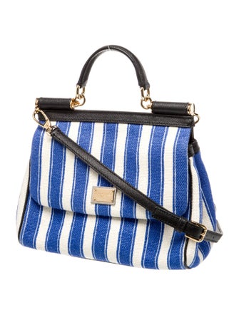 Dolce & Gabbana Canvas Sicily Bag Medium