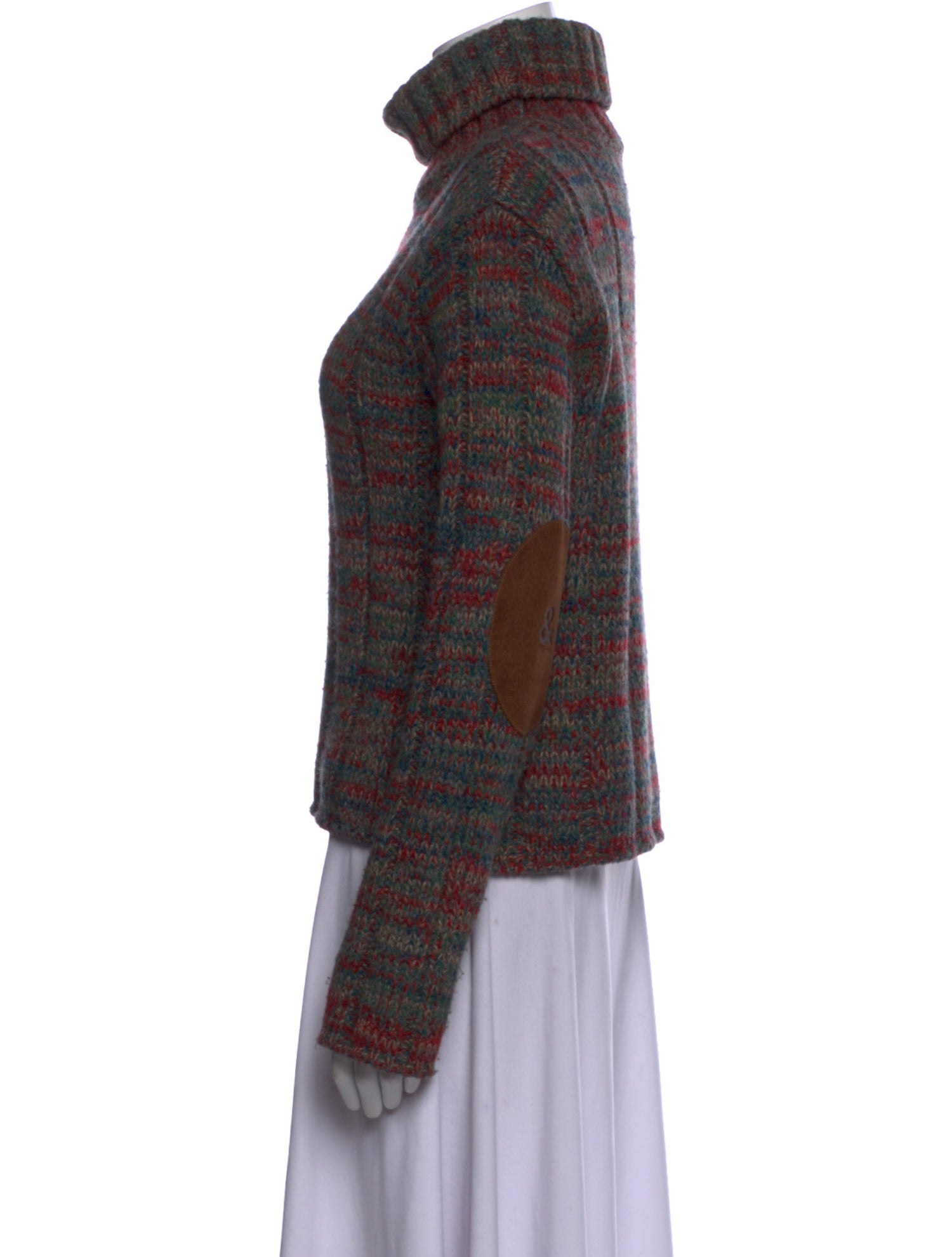 Dolce & Gabbana Printed Turtleneck Sweater