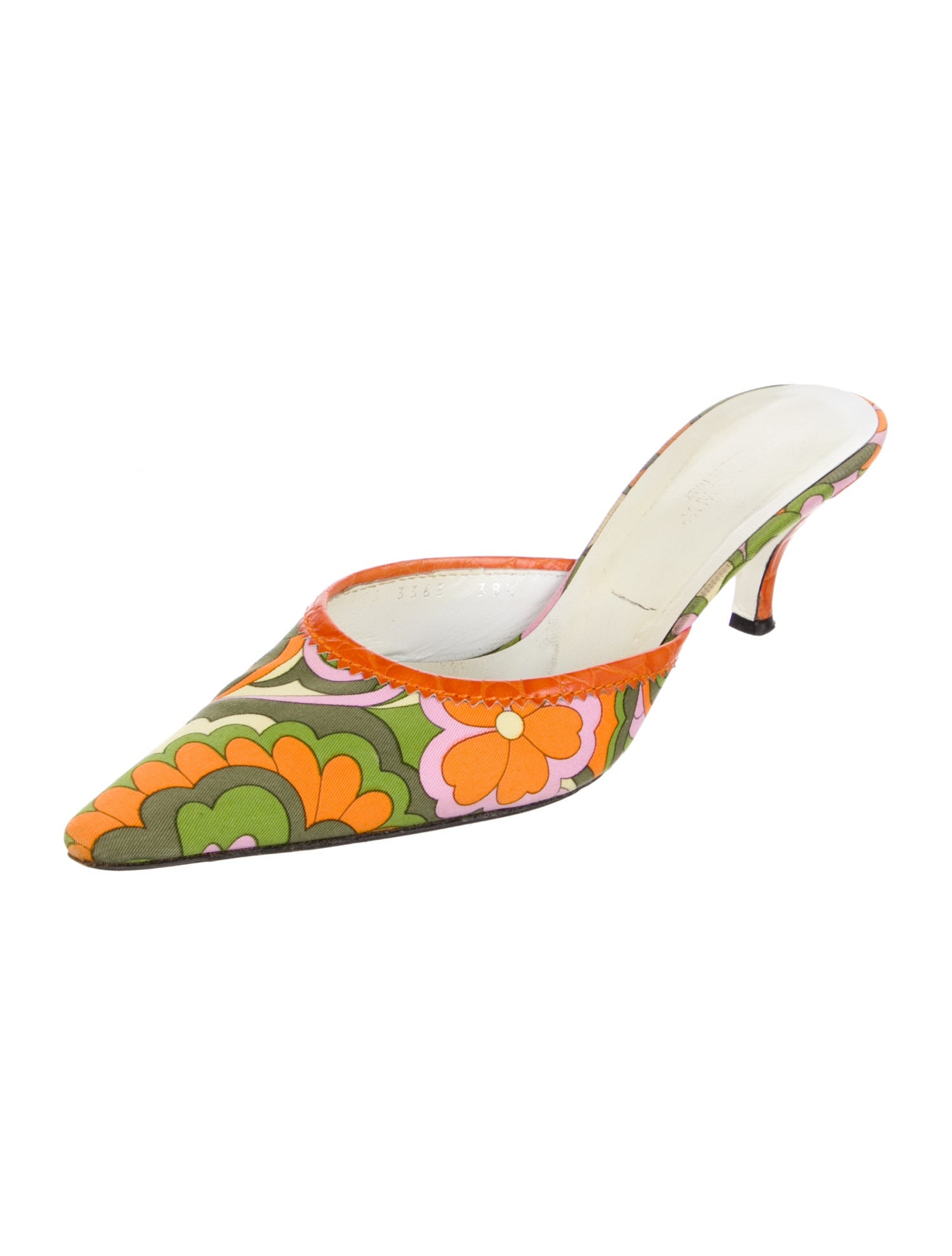 Dolce & Gabbana Floral Print Mules