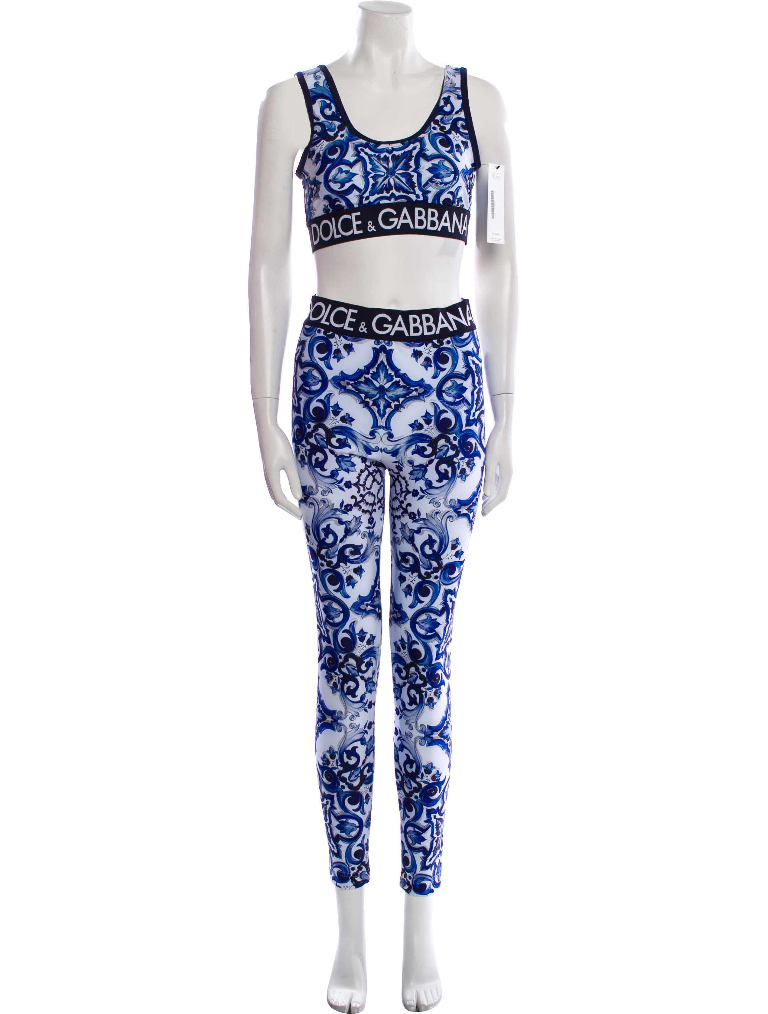 Dolce & Gabbana Floral Print Pant Set