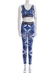 Dolce & Gabbana Floral Print Pant Set